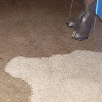 SLAB LEAK REPAIR