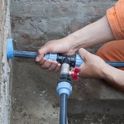 WATER LINE TESTING